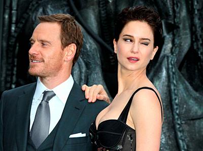 Alien: Covenant - World Premiere at the Odeon Leicester Square, London Featuring: Michael Fassbender, Katherine Waterston Where: London, United Kingdo...-stock-photo